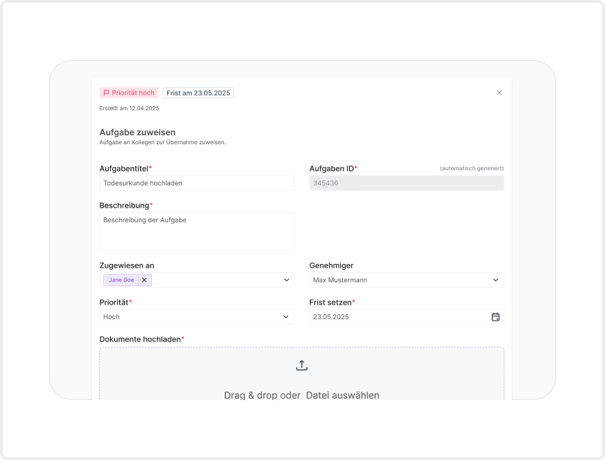 Task Management UI